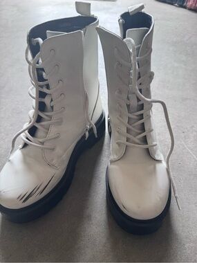 White boots